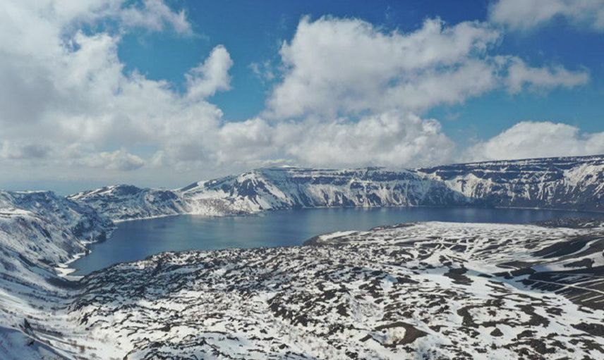 Nemrut Krater Gölü Bahara Hazırlanıyor!