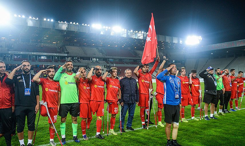 Ampute Milli Futbol Takımı'mız Bir Kez Daha Avrupa Şampiyonu Oldu!