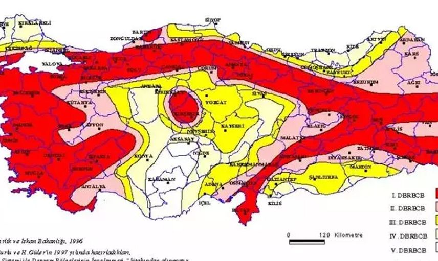 O iller ve bölgeler deprem tehlikesiyle karşı karşıya! Diri fay hattı haritası ortaya çıkarıldı !