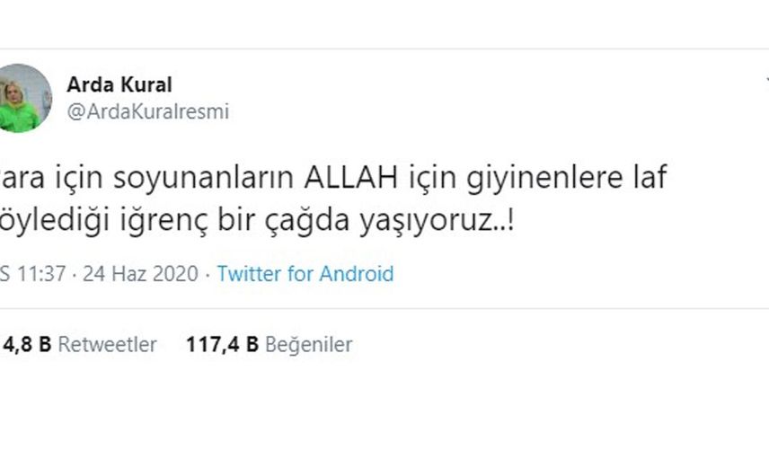 Peçeyle dalga geçen Hülya Avşar'a tepkiler büyüdü