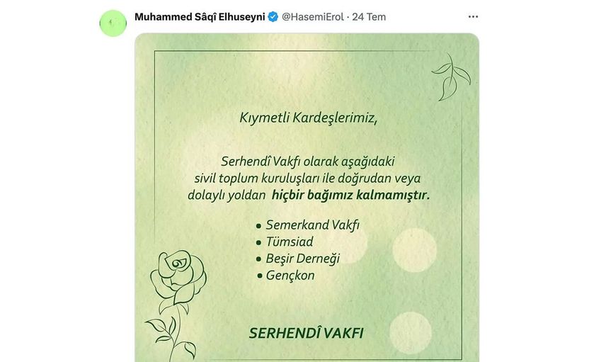 Menzil Tarikatı dağıldı! Abdülbaki Erol'un oğlundan ayrılık açıklaması geldi