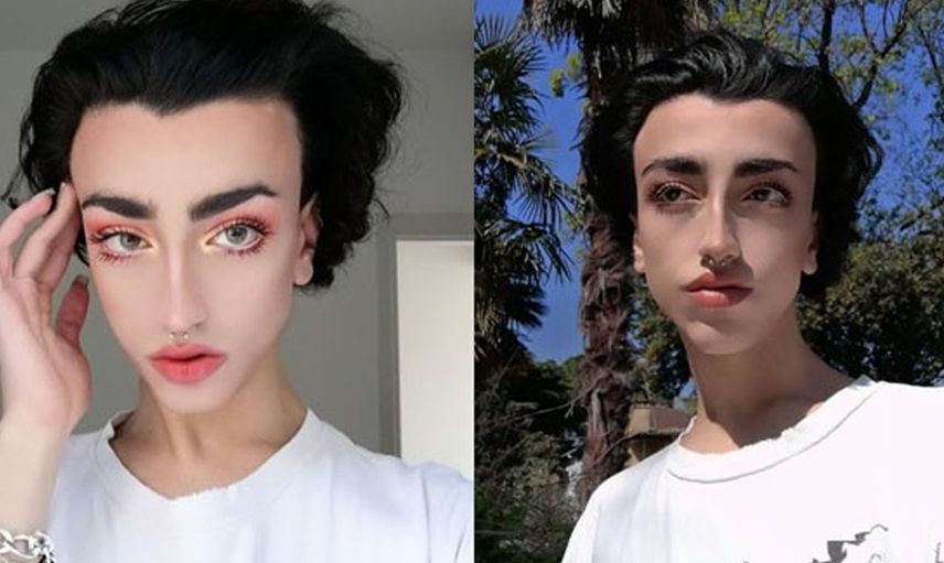 Mika Raun'dan yeni bir rezillik! Bacağını açıp verdiği poz yüzleri kızarttı