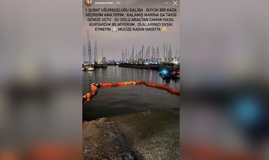 Denize Uçan Ünlü Manken Ece Su Uçkan Kimdir?