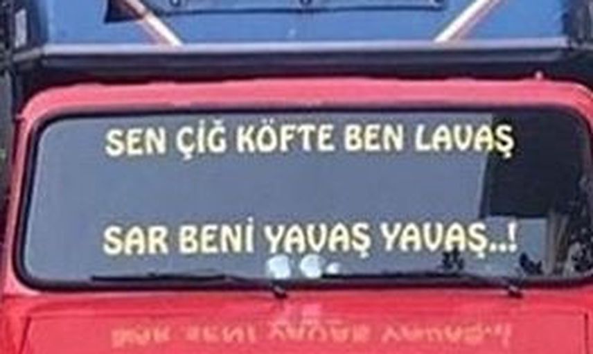 Bakana Bir Daha Baktıran Kamyon Arkası Yazıları