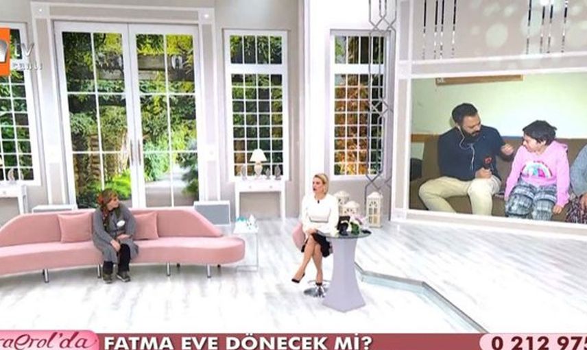 Eşi ve kumasıyla yaşayan zihinsel engelli Fatma’nın hikayesi Esra Erol’a damga vurdu