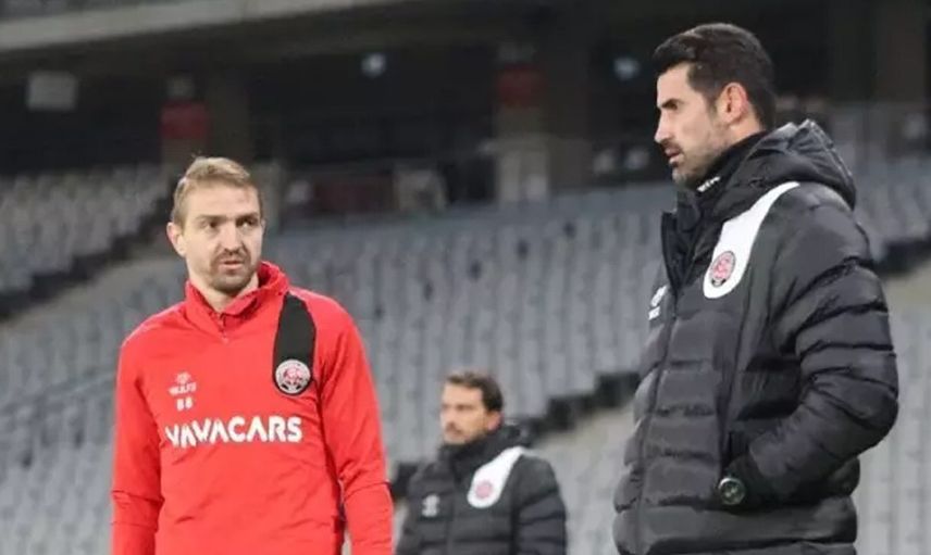 Fatih Karagümrük İle Beşiktaş Maçında  Volkan Demirel ile Caner Erkin Arasında Tartışma Yaşandı!