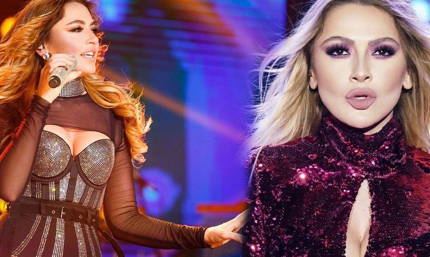 Muhafazakâr eski kocaya inat Hadise’den iç çamaşırsız elbiseyle dans