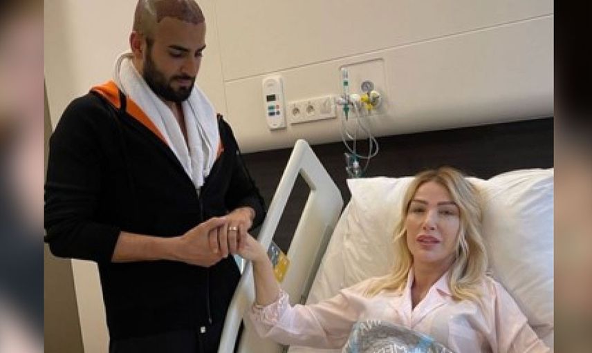 Seda Sayan aşka geldi genç kocasıyla dudak dudağa poz verdi!