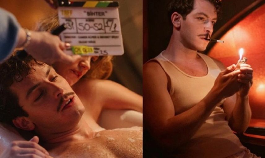 Bihter filminde sıcak dakikalar! Boran Kuzum ve Farah Zeynep Abdullah'tan cesur sahne...