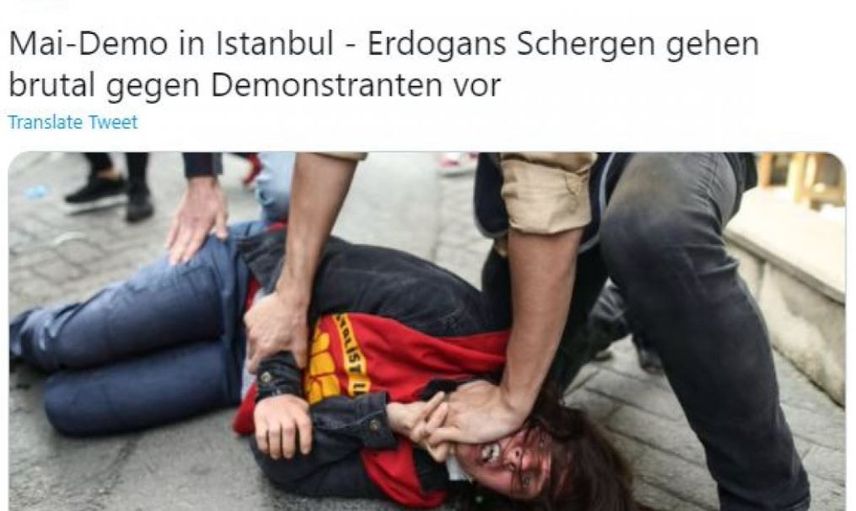 Alman Basını Kendini Unutup Türk Polisi Hakkında Algı Oluşturdu