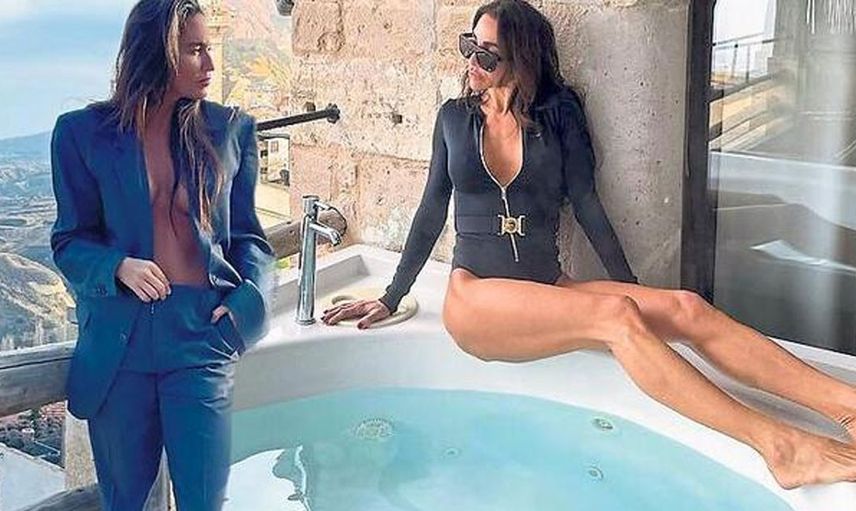 İstedikleri kadar saklansınlar boşuna! Eda Taşpınar kameralara öyle bir halde yakalandı ki rezillik resmen