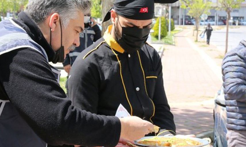 Denetimde Ceza Kesilince Göz Yaşlarına Hakim Olamadı