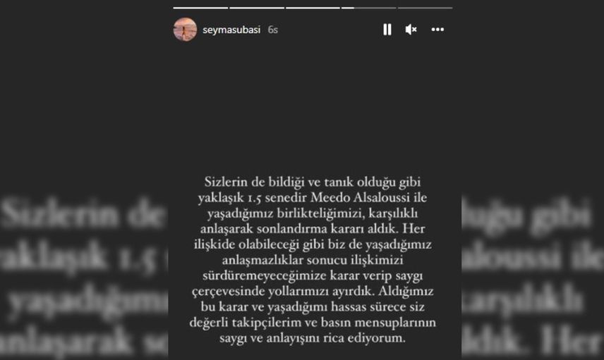 Şeyma Subaşı kürkçü dükkanına mı dönüyor? Mısırlı sevgilisi Meedo Alsaloussi’den neden ayrıldı?