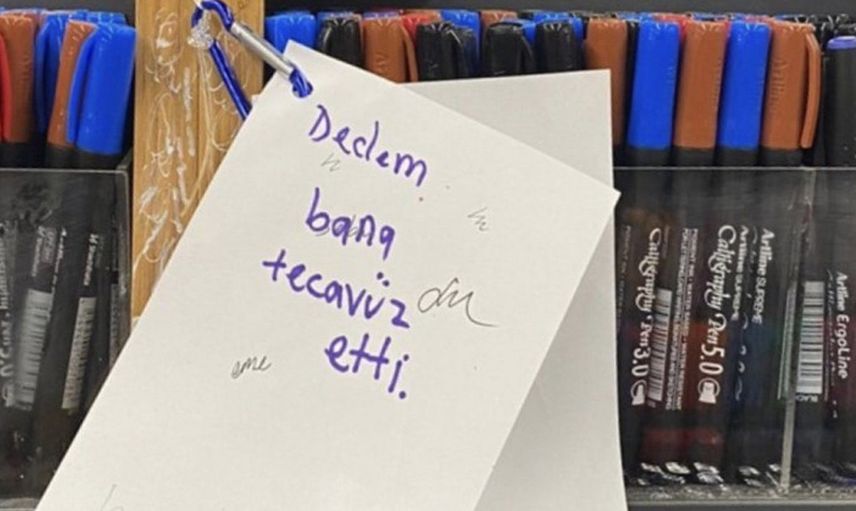 Bursa'da Bir Kitapçıya Bırakılan Not Polisi Harekete Geçirdi