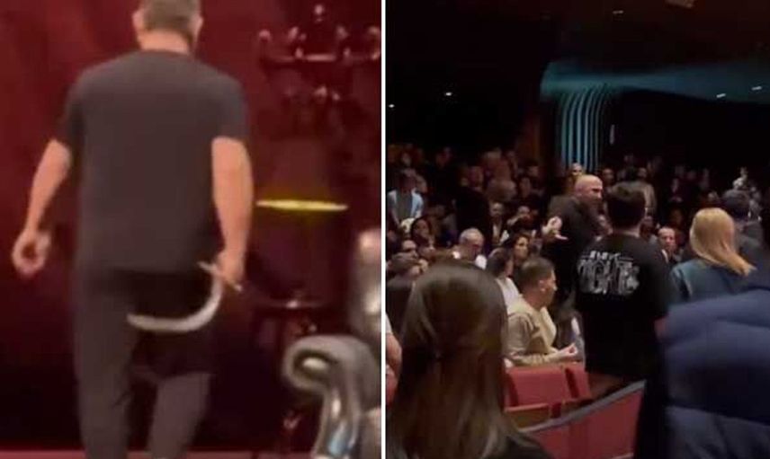 Cem Yılmaz seyirciye sinirlenip sahneyi terk etti! Ünlü komedyenden ilk açıklama geldi