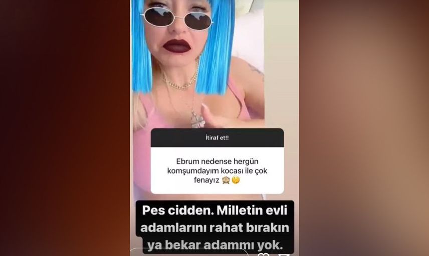 'Komşumun kocasıyla...'