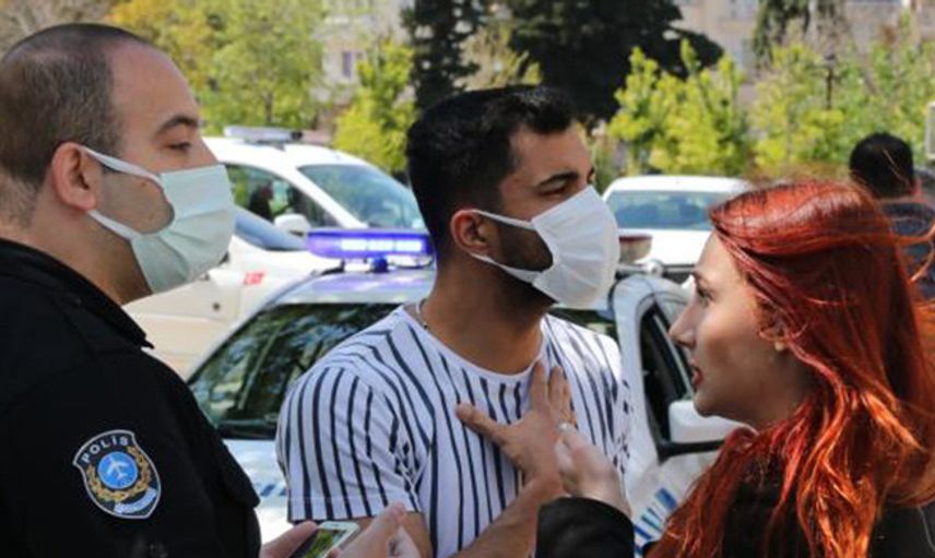 Denetimde Ceza Kesilince Göz Yaşlarına Hakim Olamadı