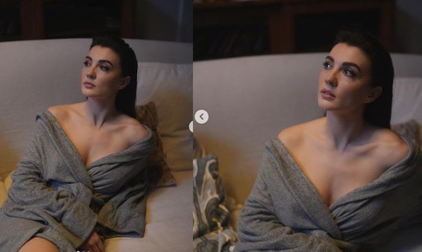 Burcu Özberk'in güzelliği sosyal medyada gündem oldu! Ünlü oyuncu yürek hoplattı