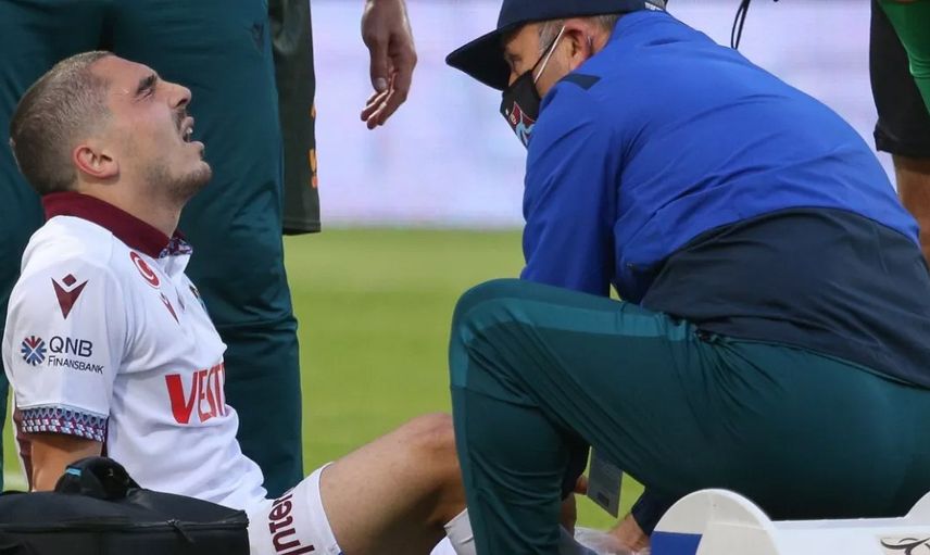 Trabzonspor Abdülkadir Ömür'ün Sakatlığını Açıkladı