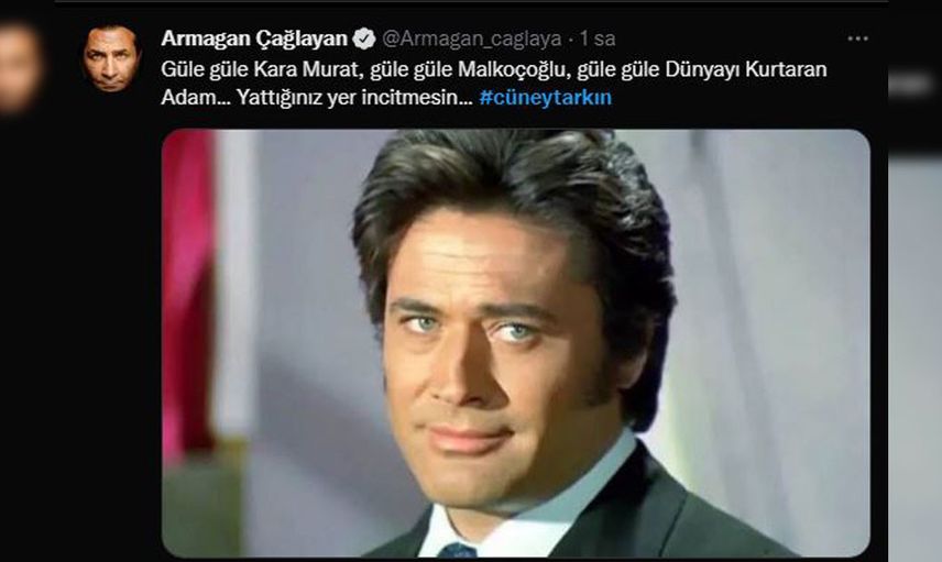 Ünlülerden Cüneyt Arkın paylaşımları: ‘Çok büyük bir ustayı kaybettik’
