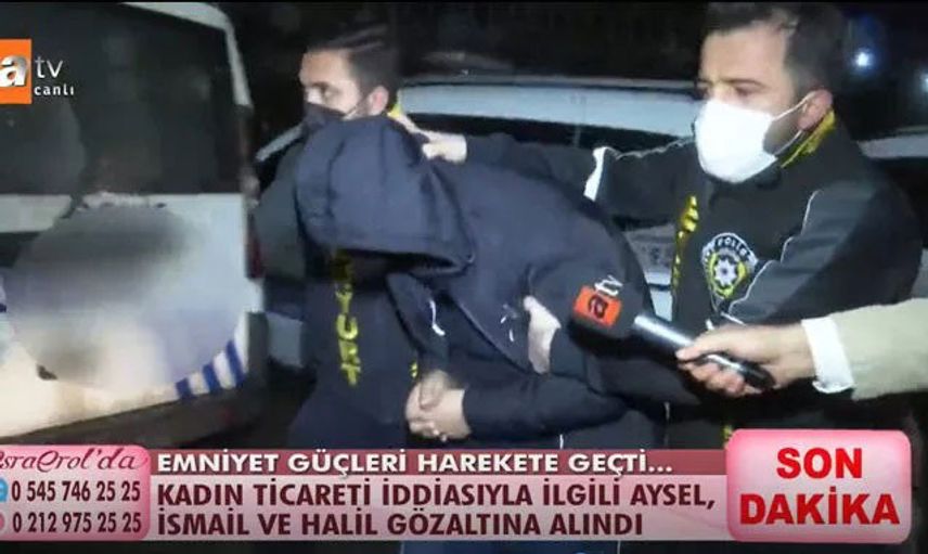 Esra Erol’da Fuhuş Çetesi Çökertildi!