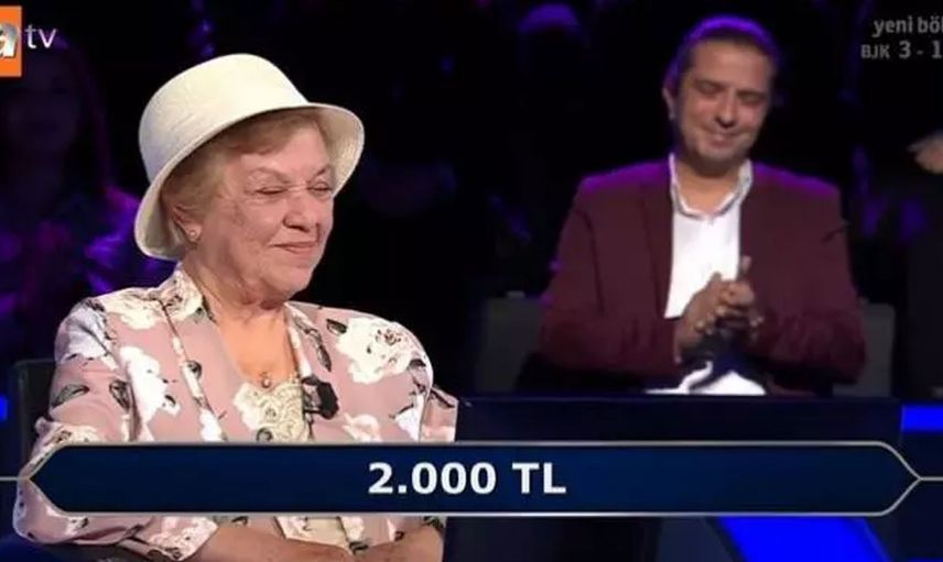 90 yaşındaki yarışmacı Kim Milyoner Olmak İster'e damga vurdu