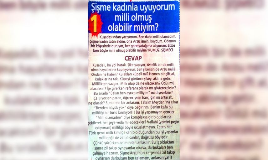 Haydar Dümen'e sorulmuş garip sorular