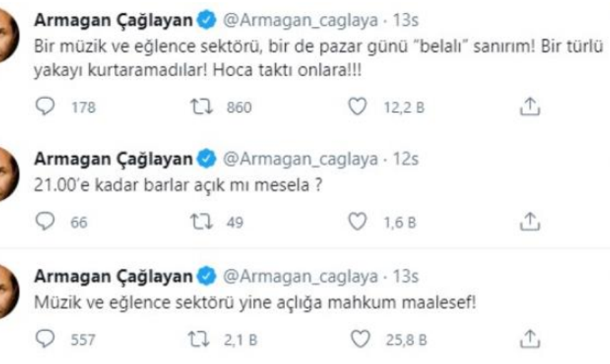 Ünlülerden Normalleşme Kararlarına Tepki