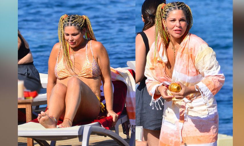 Pelin Öztekin'in son hali dikkat çekti! Ünlü isim kendini plaja attı fotoğraflarındaki o detay herkesi şoke etti