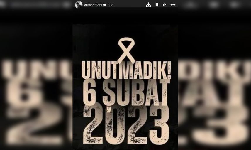 Sanat camiasından duygulandıran 6 Şubat depremleri yıl dönümü paylaşımı: Unutmadık, unutmayacağız!