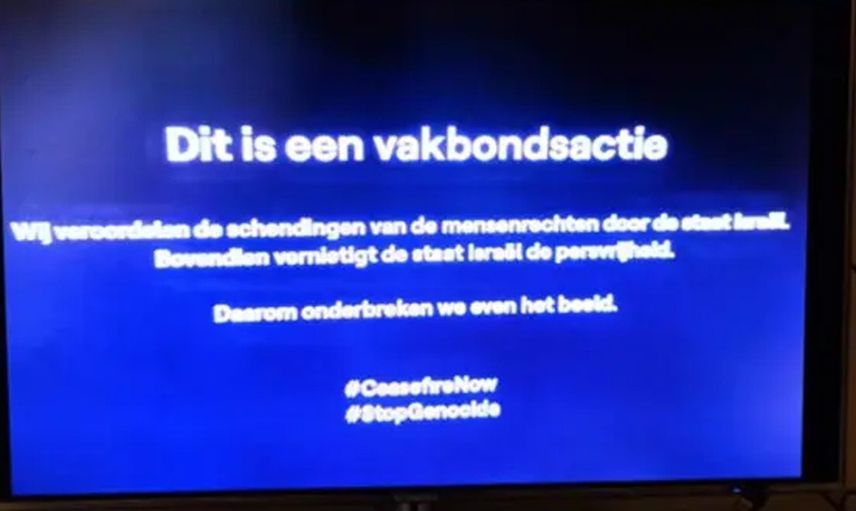 Eurovision'da İsrail'e büyük tepki! Onlar sahnedeyken canlı yayın kesildi, o mesaj paylaşıldı: ''Şimdi ateşkes!''