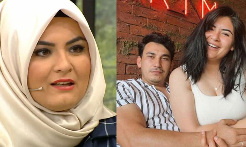 Gelin adayı Hanife'den beklenmeyen poz! Önce başını açtı şimdi de bacaklarını! Hanife'nin süper mini elbisesi olay yarattı