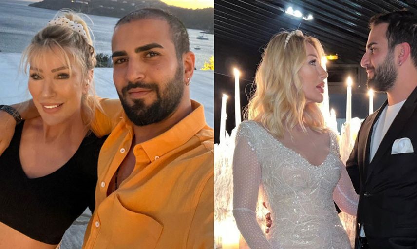 Seda Sayan ve genç kocası Çağlar Ökten LGBT yürüyüşüne katıldı! Çiftin fotoğrafları olay oldu