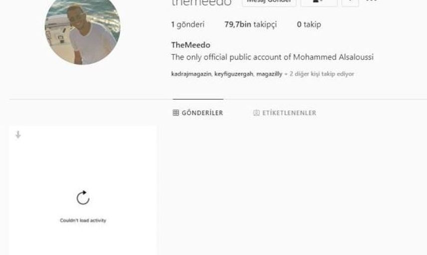 Şeyma Subaşı'nın Eski Sevgilisi Mohammed Alsaloussi'den Şaşırtan Instagram Hamlesi