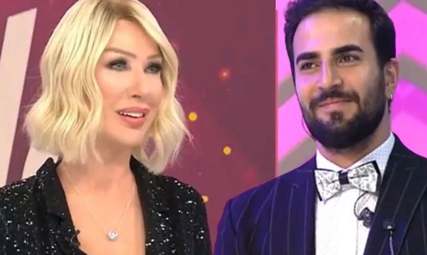 Sabahın Sultanı Seda Sayan'ın programına ünlü şarkıcı ile sevgilisi Çağlar Ökten'in romantik dansı damga vurdu!