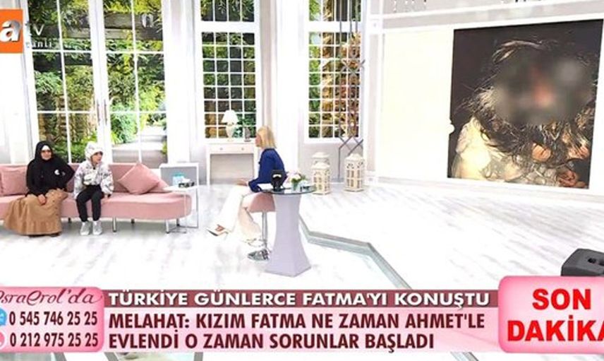 Esra Erol ile tanınan Fatma, yeniden soluğu Esra Erol'da aldı! Ahmet'in onu dövdüğünü ve aldattığını söyledi