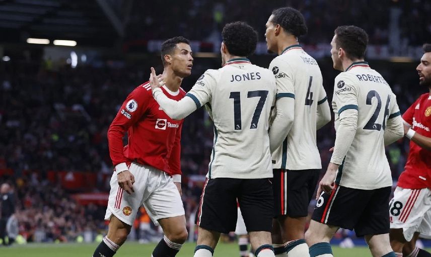 Cristiano Ronaldo Manchester United-Liverpool Maçında Sinirlerine Hakim Olamadı!