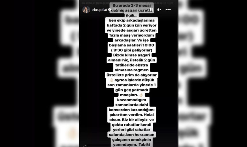   “2 gün izin, fazla maaş, prim…”