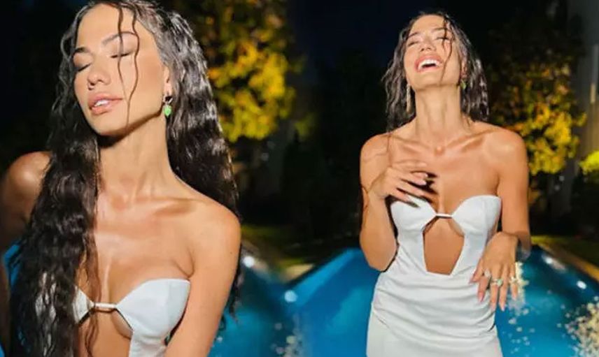 Oğuzhan Koç’tan yeni boşanmıştı: Demet Özdemir’den dudak dudağa paylaşım