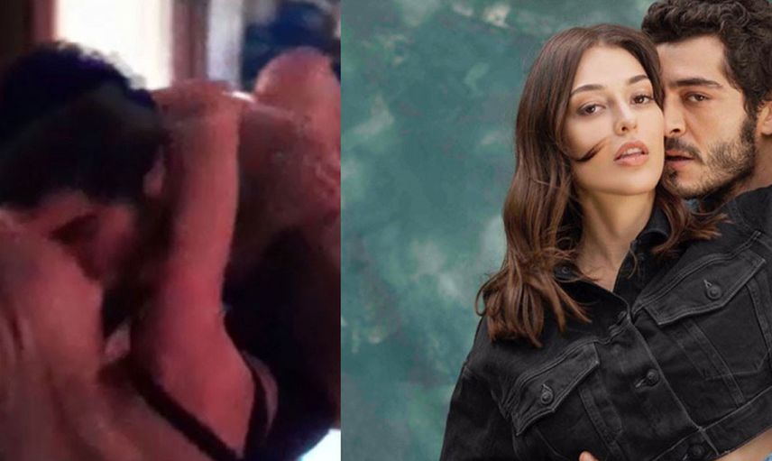 Film aşkı gerçek mi oldu? Dilan Deniz Çiçek ve Burak Deniz arabadan sarmaş dolaş fotoğraf paylaştı
