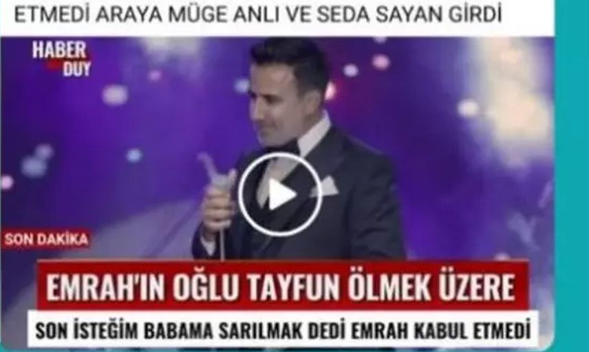 Şarkıcı Emrah'ın oğlu Tayfun Erdoğan Müge Anlı'dan yardım mı istedi? O sözleri duyunca çılgına döndü: Ölmeden önce...