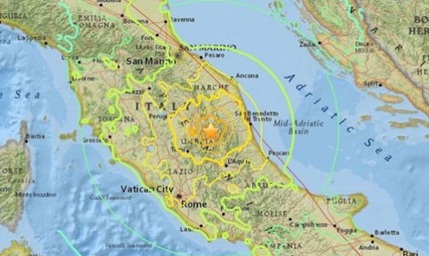 İtalya'da deprem 