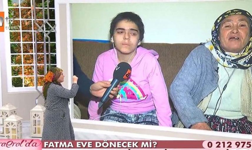 Eşi ve kumasıyla yaşayan zihinsel engelli Fatma’nın hikayesi Esra Erol’a damga vurdu