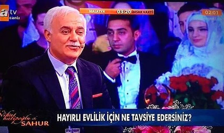 Nihat Hatipoğlu'na gelen ilginç sorular