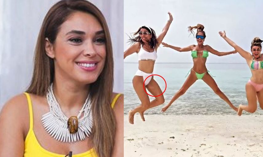 Zuhal Topal'dan Maldivler pozu 