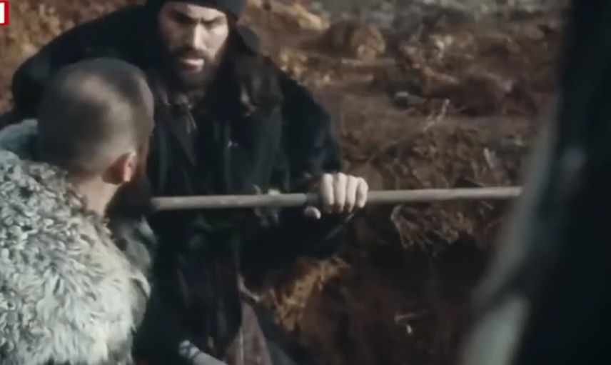 Selahaddin dizisindeki ''Gazze'' sahnesi büyük alkış topladı: Kapısı mezar, ölü girer diri çıkarlar!
