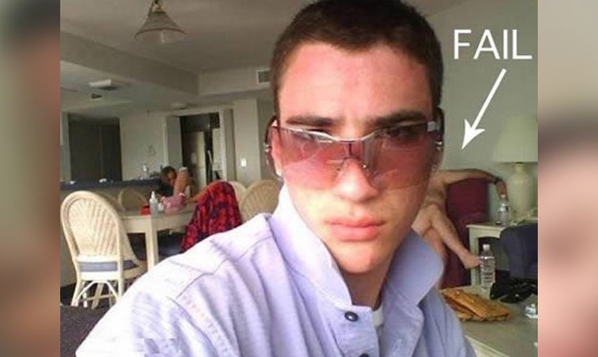 Arka planlarında tuhaf kafaların yaşandığı ilginç fotoğraflar