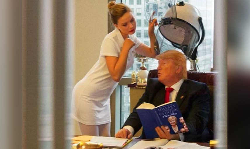 Trump'a ait olduğu iddia edilen çıplak fotoğraflar ortalığı fena karıştırdı