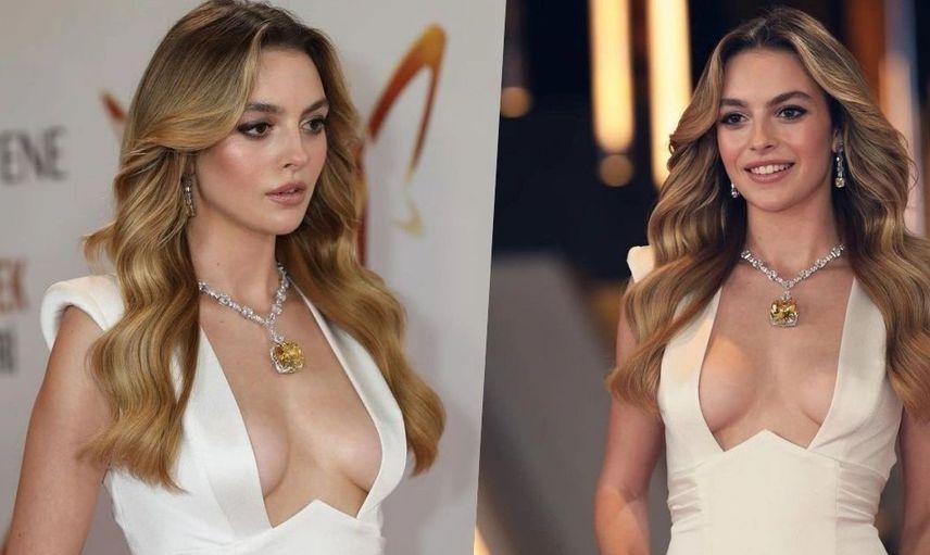 Melis Sezen'in mini elbisesiyle yaptığı dans sosyal medyaya yansıdı! 'Ne oldu sana böyle'