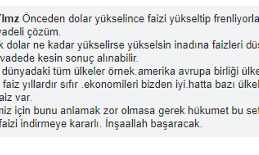 Vatandaşa Sorduk! Sizce Dolar Düşecek mi?